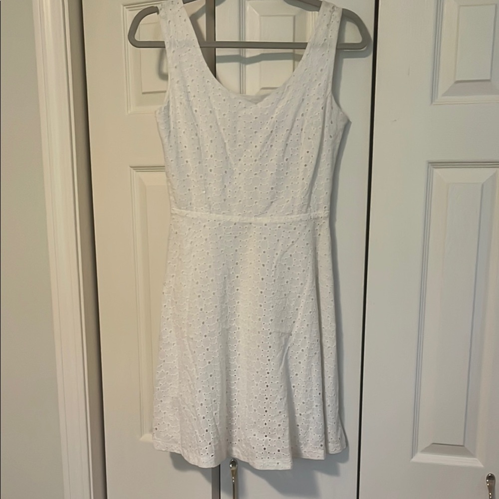 White Flare Dress